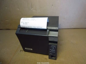 Epson TM-T70 M225A POS Thermal Receipt Printer 80mm Black TESTED OK + PSU - Bild 1 von 5