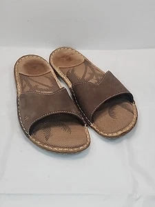 MARGARITAVILLE Sandals Suede W/Rubber Btm NEGRIL Jimmy Buffett W#8 (PRE-OWNED) - Picture 1 of 5