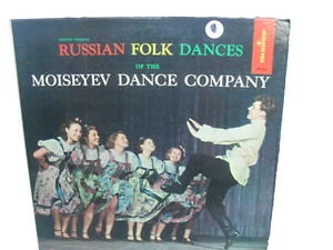 MOISEYEV DANCE COMPANY LP - " RUSSIAN FOLK DANCES " 1958 MONITOR RECORDS VG+   - Imagen 1 de 3