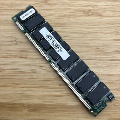 Vintage 128MB EDO ECC 168PIN DIMM Memory Module 50NS 16x72  Samsung 18 chip - Image 1 of 4