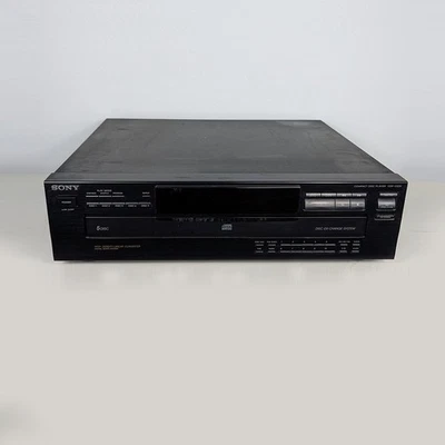 Sony CDP-C235 5-Disc CD Changer Player Carousel Compact Disc (Test Video Watch) - Image 1 of 4