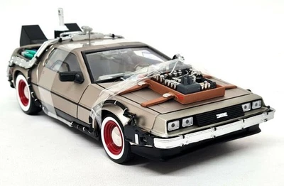 Sunstar 1/18 - DMC DeLorean Back To The Future Time Machine Part III Model car - Image 1 of 4