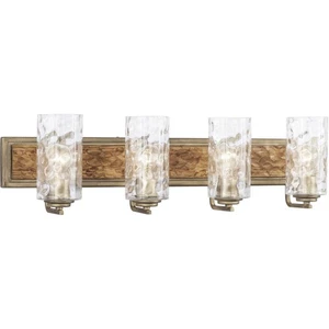 Varaluz 371B04HGC Hammer Time Bathroom Vanity Light Havana Gold/Cinnamon - Picture 1 of 6