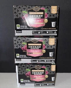 Private Selection Cherry Harvest Cherry Vanilla 12 K Cup Pods Lot Of 3 - New - Bild 1 von 8