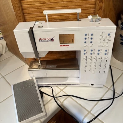 Bernina 160 sewing machine  #37 foot Power cord Foot Pedal Extension Table - Image 1 of 4