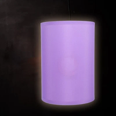  Fabric Lampshade Decorative Shades Drum Floor Comfortable Lighting - Image 1 of 4