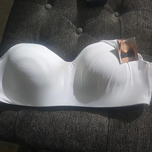 Maidenform M Pure Comfort White Convertible Wireless Lift T-Shirt Bra Size 3XL - Picture 1 of 4