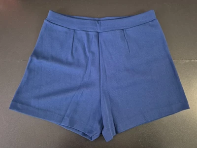 Vintage GYMPHLEX ICI BRI NYLON pe gym shorts, size 28, navy blue - Image 1 of 4