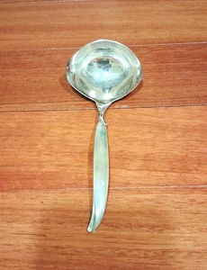 Gravy Ladle 1847 Rogers Bros Flair International placa de plata 6 3/8" - Imagen 1 de 6
