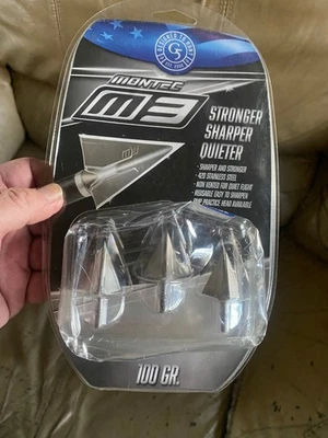 Montec M3, 420 Stainless Steel. Non Vented for Quiet Flight. 100 GR. M112 - Image 1 of 4