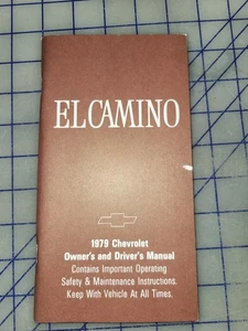 1978 Chevrolet El Camino Owners Manual - Picture 1 of 1