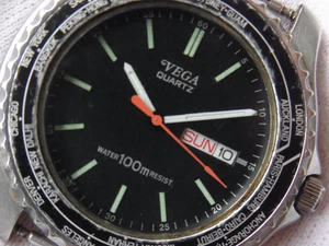 ¡BASURA! RELOJ DE BUCEO DE CUARZO CITIZEN VEGA 3J00-401492 Y 100M ¡BASURA! - Imagen 1 de 8