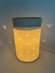 Scentsy Original Glowing Core Full Size Warmer In Box Retired 2010 White EUC - Picture 1 of 7