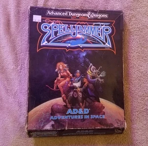 AD&D 2nd Ed SpellJammer Adventures in Space Box Set (Komplett) Box ist flach - Bild 1 von 9