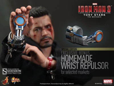 NUEVO SOBRE SELLADO* Hot Toys 1/6 IRON MAN 3 Tony Stark The MECHANIC EXCLUSIVO Foto 1 de 4