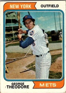 1974 Topps - George Theodore #8 (RC) - Picture 1 of 2