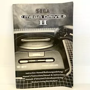Sega Mega drive II Console Instruction Manual Only - Free Postage - Picture 1 of 2