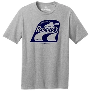 Indianapolis Racers 1974 WHA Hockey TRI-BLEND Tee Shirt - Picture 1 of 3