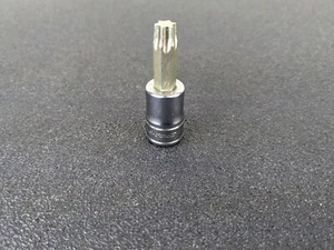 #bi464 Snap-On Tools USA NEW FTXB45E 3/8" Drive T45W Removal Torx Bit Socket - Picture 1 of 11