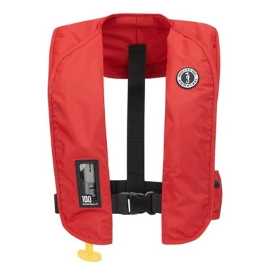 Mustang MIT 100 Convertible Inflable PFD - Rojo Foto 1 de 4