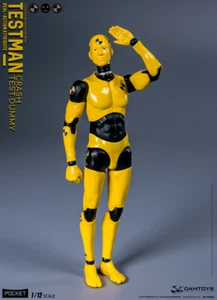 DAMTOYS DPS02 1/12 Flexible Testman Prueba de Choque Maniquí Modelo 6" Figura de Acción Cuerpo - Imagen 1 de 8