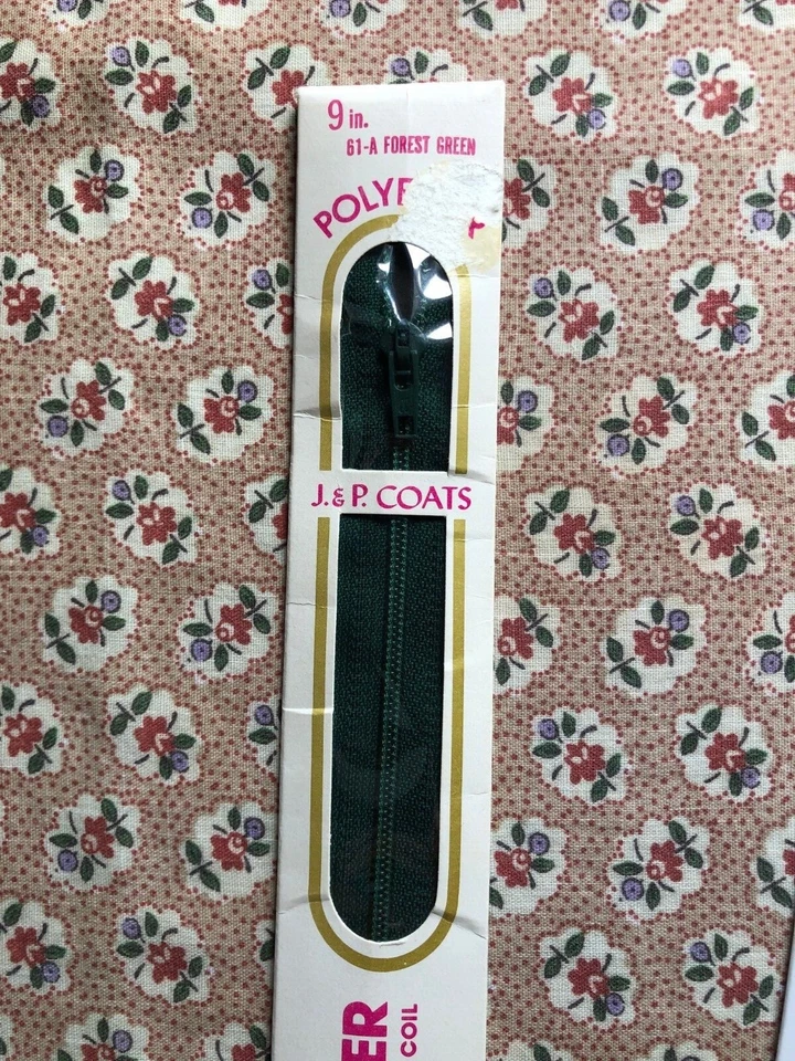 New Coats Zipper 9" Polyester Coil - Choose Color - Image 1 of 1