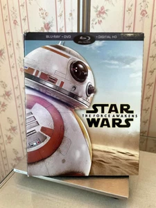 Star Wars The Force Awakens Blu-ray w/ Sleeve - Picture 1 of 6