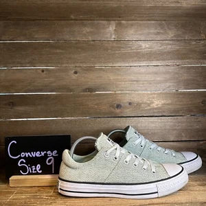 Womens Converse Chuck Taylor All Star OX Green Casual Sneakers Shoes Size 9 M - Picture 1 of 6