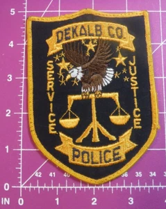 Aufnäher der Polizei von Georgia-Dekalb County - Bild 1 von 2