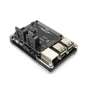 Zynthian MIDI Board for Music Project Pi A+/B+/2/3/3B+/4B DIN5 IR GPIO RPIMIDIE - Picture 1 of 13
