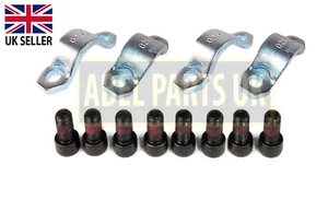 JCB PARTS - 4 PROPSHAFT STRAPS & SCREWS FOR JCB 3CX,4CX (116/00525,826/00892) - Bild 1 von 1