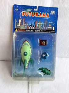BNIB MOORE ACTION COLLECTABLES FUTURAMA SERIES PLANET EXPRESS SHIP TOY FIGURE - Picture 1 of 7