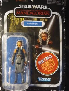 Star Wars The Mandalorian 💥 Ahsoka Tano 💥Retro Actionfigur - Bild 1 von 4
