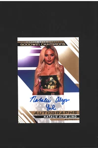 Natalie Aly Lind Auto ON-CARD Rookie Autograph WONDER WOMAN DC Goodwin Champions - Picture 1 of 5