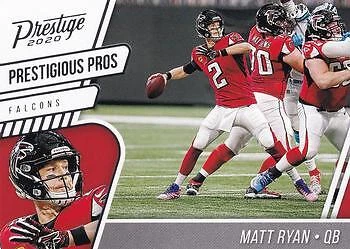 Matt Ryan 2020 Prestige Football - Prestigious Pros #PP-MR - Atlanta Falcons - Image 1 of 2