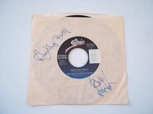 JEFF BECK & ROD STEWART People Get Ready; Back on 45 RPM Record 7" Single 1985 - Picture 1 of 6