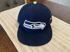59FIFTY Seattle Seahawks Fitted New Era Hat Cap 7 1/2