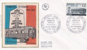 FRANCE 1978 FDC ARMISTICE CAREFOUR DE RETHONDES YT 2022 - Picture 1 of 1
