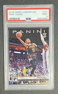 2018 Panini Chronicles Trae Young Panini #131 Rookie Basketball Card PSA 9 Mint - Bild 1 von 3