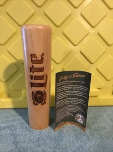 Miller Lite Beer Wooden Dugout Mug Thompson Mug Co. 10โ Brand New ๐บ๐บ - Picture 1 of 4