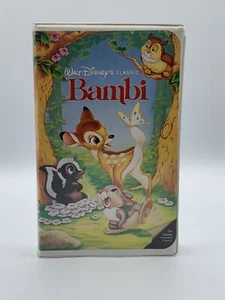 BLACK DIAMOND! Walt Disney’s Classic: Bambi VHS - Picture 1 of 5