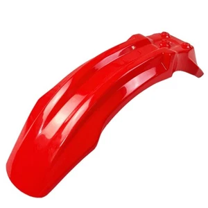 Guardabarros delantero de plástico rojo para moto Apollo Orion 70-250cc Pit Bike - Imagen 1 de 8