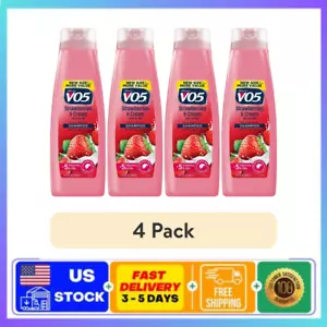 (8 pack) Alberto VO5 Strawberries & Cream Moisturizing Shampoo with Soy Milk,... - Picture 1 of 11
