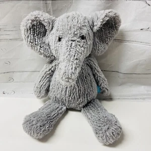 Manhattan Spielzeug grauer Elefant Adorables Emmet geripptes Stofftier Plüschtier Lovey 2017 - Bild 1 von 7