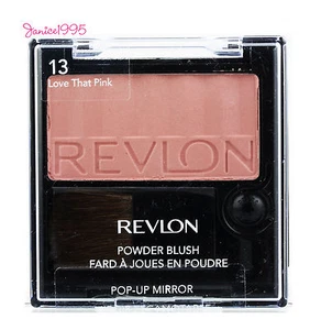 REVLON Powder Blush w Pop Up Mirror #13 LOVE THAT PINK - Picture 1 of 1