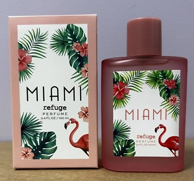 Charlotte Russe Refuge Miami Women’s Perfume Spray 3.4 fl oz/100 ml New In Box - Image 1 of 4