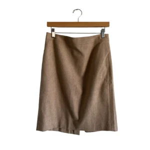 J.Crew gonna a matita lana marrone chiaro - Foto 1 di 3