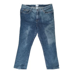 Calvin Klein Denim Jeans Youth Boys Size 16 Mid Blue Slim Fit Straight Leg - Picture 1 of 8