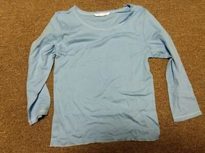 Top azul grande Victorias Secret algodón PJ nuevo sin etiquetas - Imagen 1 de 3