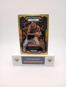 Prizm Monopoly Keldon Johnson Millionaire Gold Mojo Prizm #214/500 2023-24 - Imagen 1 de 2